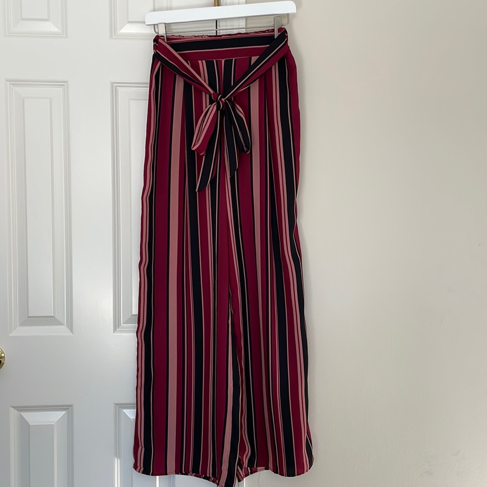 Sadie & Sage Striped Palazzo Pants